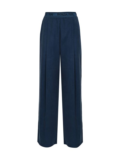 Pantaloni fluidi in misto cupro e viscosa con vita elasticata Patrizia Pepe | 8P0778 A704CA97